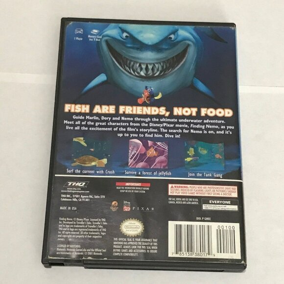 Nintendo GameCube Finding Nemo - Picture 2 of 3